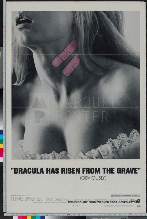 Marquee Poster | Dracula Has Risen from the Grave 1968 US 1-sheet