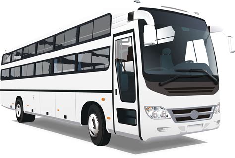 Download White Bus PNG Image for Free | Bus, Packers and movers ...