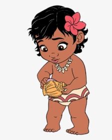 Disney Baby Moana Png Cartoon - Baby Moana Clipart, Transparent Png ...