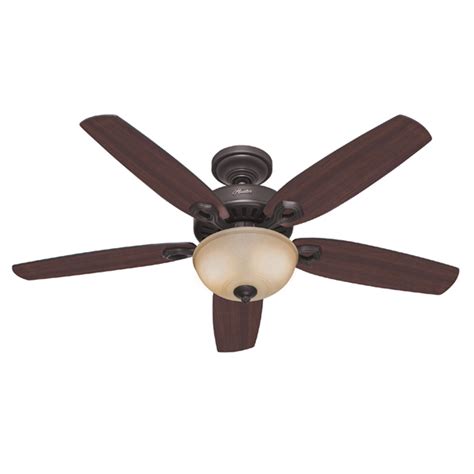 Builder Deluxe Ceiling Fan With Light - Bronze 52"