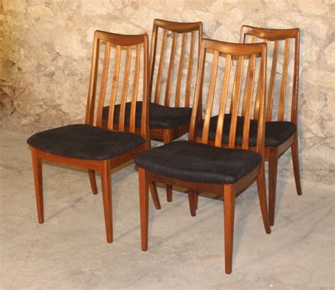 Set of 4 vintage teak dining chairs by G-Plan | #83308