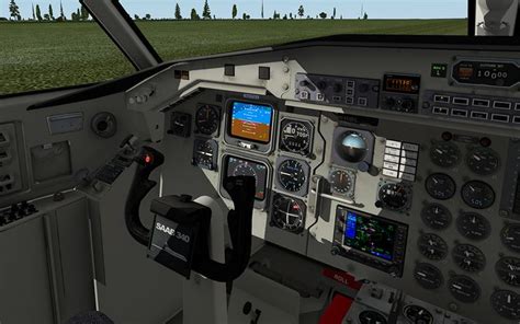 Take+Command!:+Saab+340A | Cockpit, Delta connection, Air new zealand