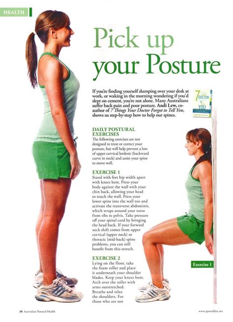 Delux Spa | Posture exercises, Exercise, Better posture