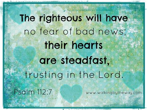 A Steadfast Heart - Walking by the Way