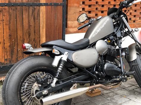 Terjual benelli motobi evo 200 custom bobber jap brat Scrambler harley ...