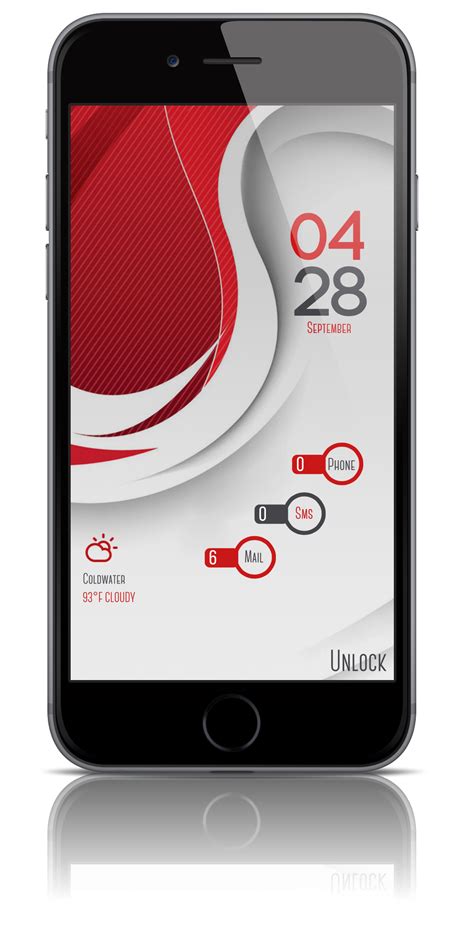 RedSwirl for LockPlus http://LockPlus.info | Lockscreen themes, Phone ...