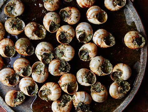 Escargot with Garlic-Parsley Butter | Bon Appétit