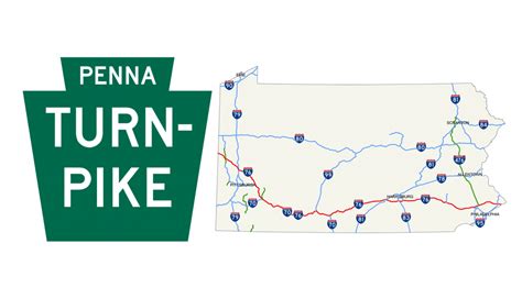 Pa Turnpike Map With Exit Numbers