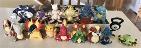 VINTAGE POKEMON CHARACTERS FIGURES MULTIPLE LOT OF 16 TOMY | #4579332377