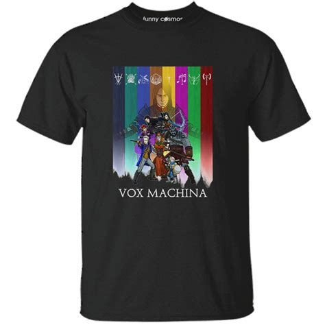 The Vox Machina T Shirt Critical Role T Shirt Customized T Shirt T ...