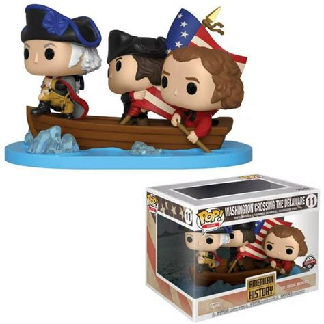 Funko American History POP! Icons Washington Crossing the Delaware ...