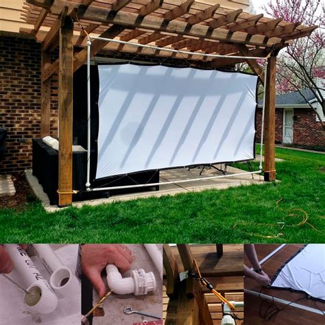 11 DIY Backyard Movie Screen Ideas for Your Outdoor Theater