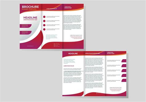 Professional Brochure Template Vector 273999 Vector Art at Vecteezy