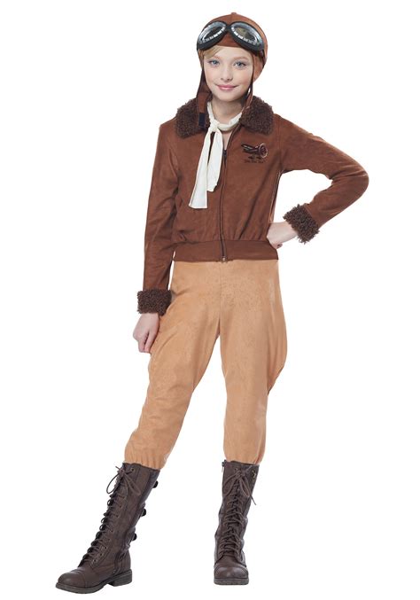 Child Amelia Earhart/Aviator Costume | Historical Costume