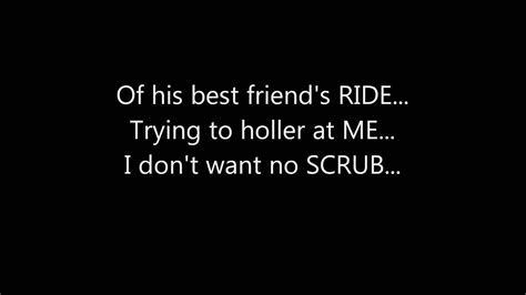 TLC - NO SCRUBS (REMIX LEFT EYE) **(LYRICS ON SCREEN)** - YouTube