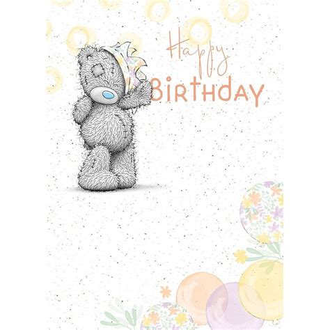 Happy Birthday Me to You Bear Birthday Card (ASS01189) : Me to You ...