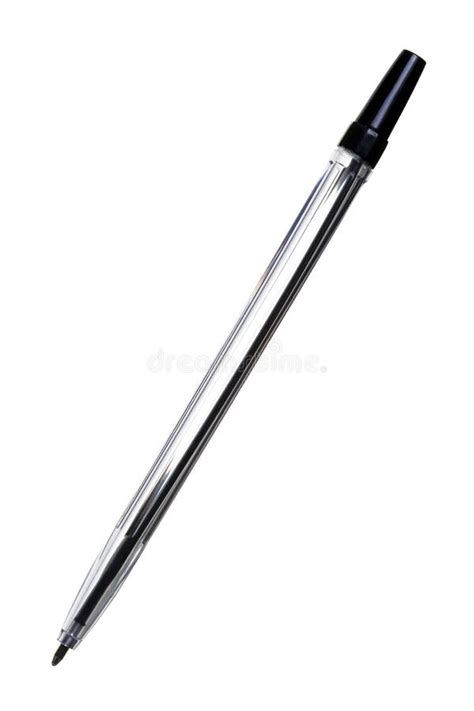 Biro pen isolated on white stock image. Image of single - 13462129