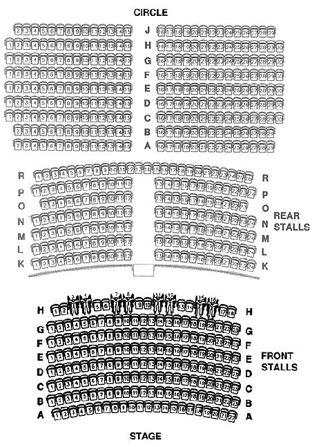 Palace Theatre, Newark | Seating Plan, view the seating chart for the ...