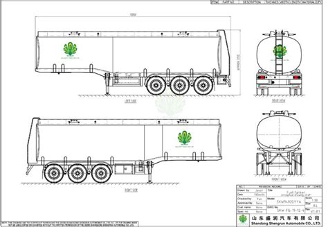 40cbm 8 Compartments Gasoline Fuel Tank Trailer Oil Tanker Semi Trailer ...