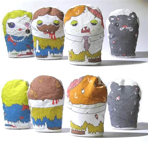 boogie beans: zombie plush set