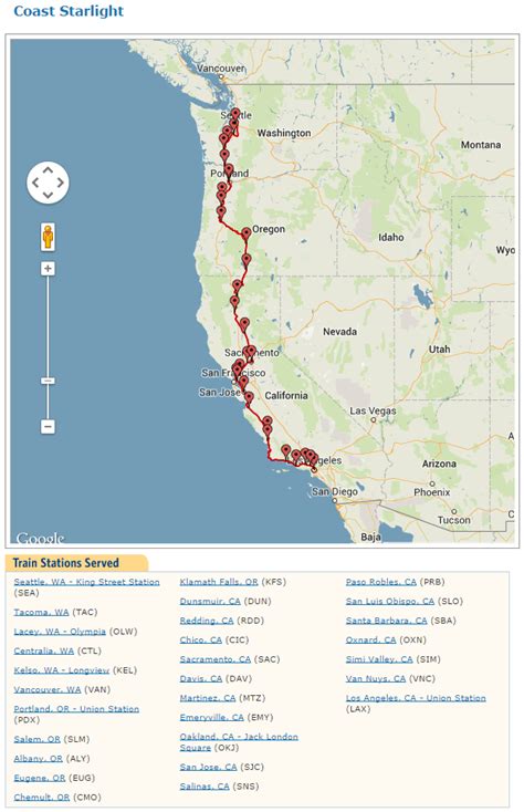 Amtrak Coast Starlight Trip - Part 1: Advice for an Amtrak Noob