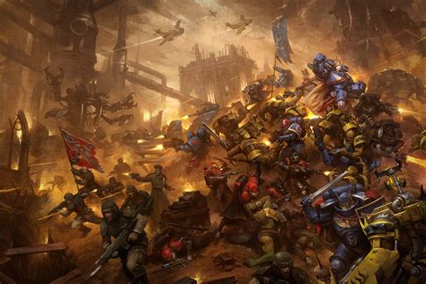 Vigilus Defiant – WARHAMMER ART