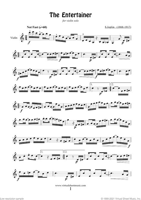 Intermediate Classical Violin Sheet Music / Pdf 10 Beginner Pieces Of ...