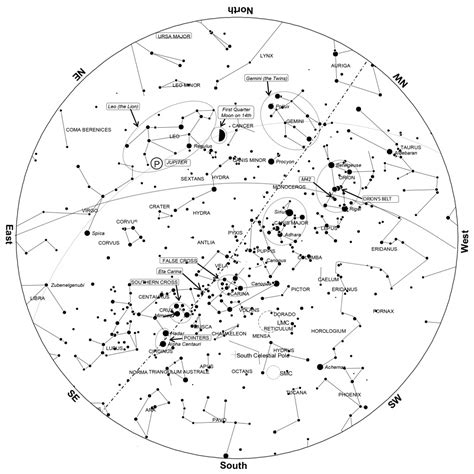 Printable Constellation Map - Printable Maps