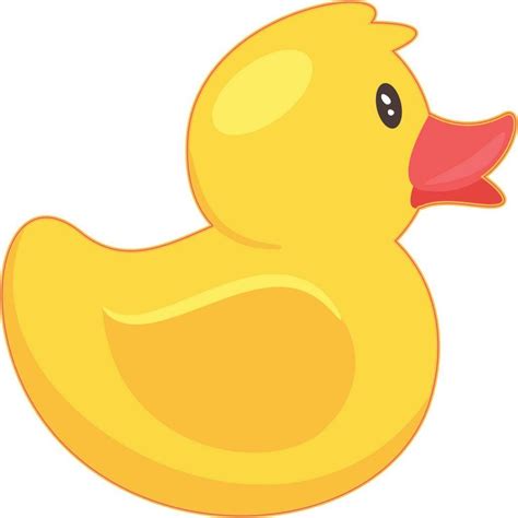 StickerTalk Rubber Duck Vinyl Sticker, 5 inches x 5 inches | | Rubber ...