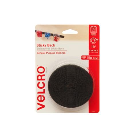 Velcro® Brand Fasteners - Black, 5 ft x .75 in - Ralphs