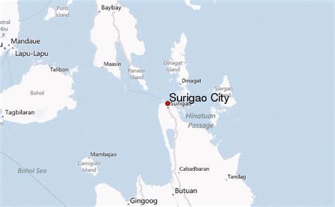 Surigao City Location Guide