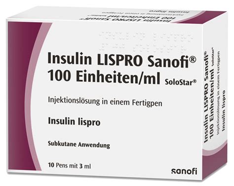 Insulin lispro Sanofi®