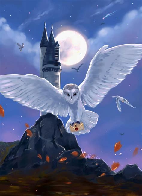 Owl Post by Mellodee on DeviantArt | Harry potter painting, Harry ...