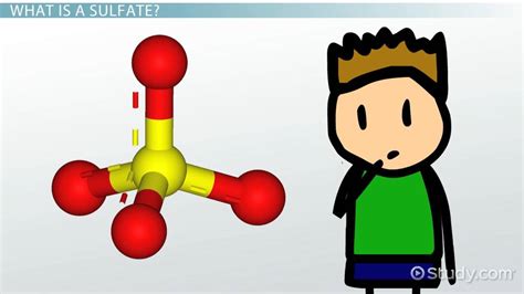 What is Sulfate? - Definition, Structure & Formula - Video & Lesson ...