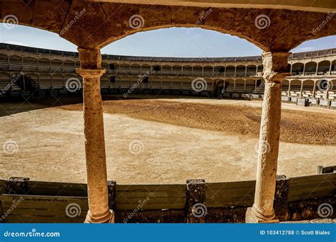 Bullfighting Arena in Spain Stock Photo - Image of bullfighting ...