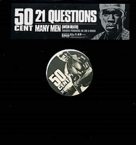 50 Cent 21 Questions US Promo 12" vinyl single (12 inch record / Maxi ...