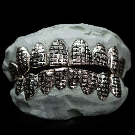 Buy Sterling Silver Grillz & White Gold Teeth Online - ON SALE ...