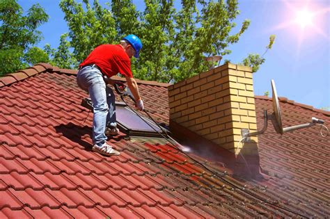 How to pressure wash a roof