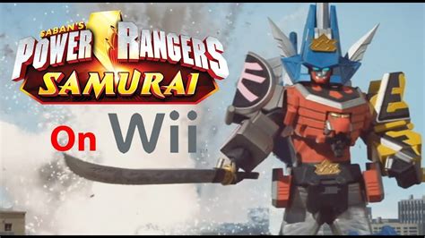 Power Rangers Samurai Wii Random Gameplay w/ Commentary - YouTube