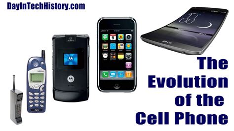 Evolving the Cell Phone: 1973 to 2014 : Day in Tech History