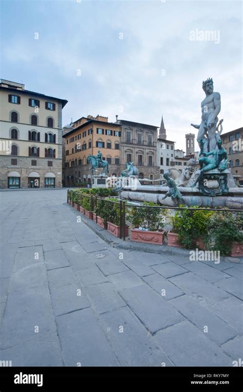 Piazza Della Signoria Stock Photo - Alamy