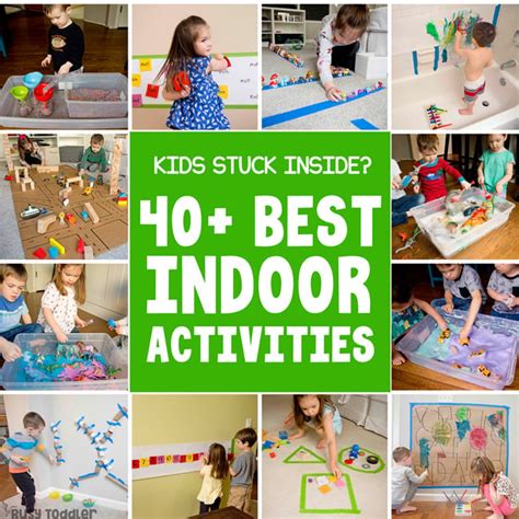 40+ Best Indoor Activities for Toddlers & Preschoolers - Busy Toddler