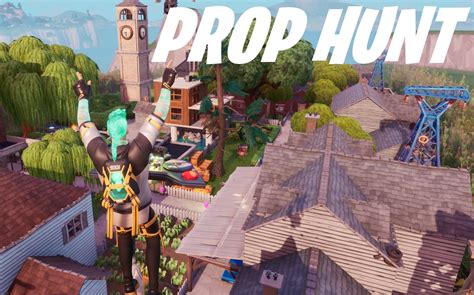 PROP HUNT: SMALL TOWN [ Marablind ] – Fortnite Creative Map Code