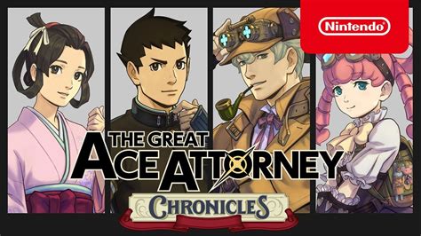 The Great Ace Attorney Chronicles - Gameplay Trailer - Nintendo Switch ...