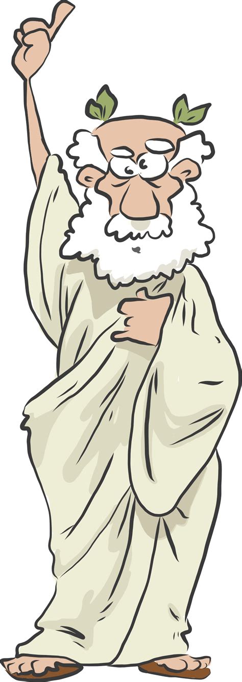 Big Image - Greek Philosopher Clipart - Png Download - Large Size Png ...