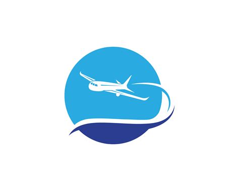 Aircraft, airplane, airline logo label. Journey, air travel, airliner ...