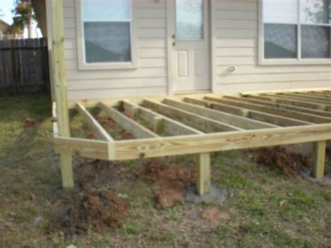 Sheds, Fences & Decks: Decks & Patios » Wood Decks » Framework of a New ...