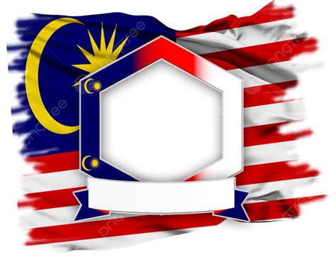 Flag Of Malaysia PNG Transparent, Flag Frame Malaysia Day, Art ...