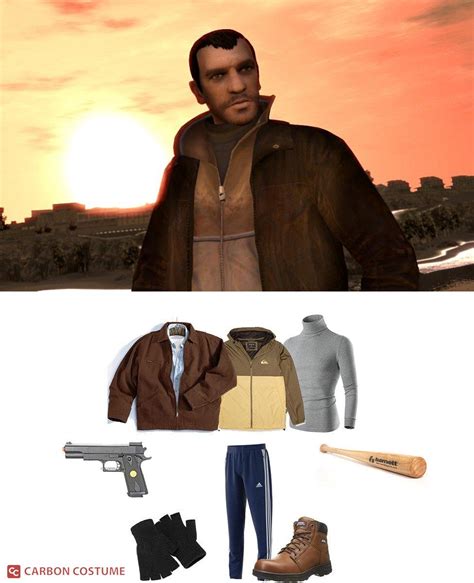 Niko Bellic from Grand Theft Auto 4 Costume | Carbon Costume | DIY ...