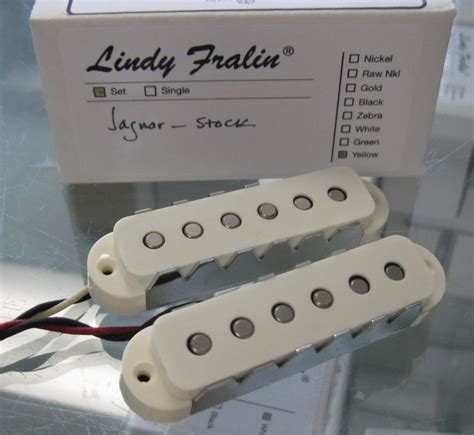 Lindy Fralin Soapbar P90 Pickups Set with +5% Overwound Bridge Black ...